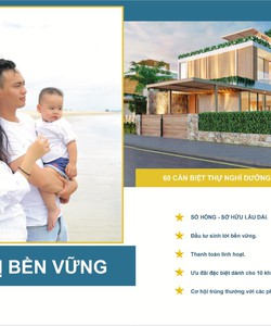 Villas Mặt Tiền Biển Long Hải Ưu đãi gói cam kết chia sẻ 95% thu nhập.