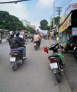 Nhà mặt tiền Mặt tiền QL50,dt3x25m 1 triệt 2 lầu giá 7 tỷ 2