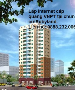 Lắp đặt internet cáp quang VNPT chung cư Rubyland Quận Tân phú