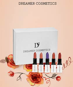 Set Quà Tặng Dreamer Matte Lipstick 5 Son