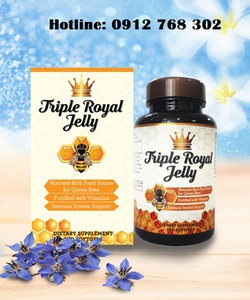 Sữa ong chúa Triple Royal Jelly Nu Health Mỹ 200 viên