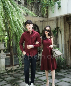 Set Áo Váy Đôi E162