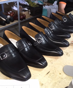 Giày da công sở da bò chuẩn không cần chỉnh