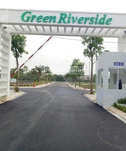 Đất nền sổ đỏ giá rẻ mặt tiền đường huỳnh tấn phát dự án green riverside