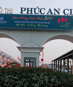 Biệt thự nghỉ dưỡng Phúc an city, mặt tiền Phan văn hơn, hóc môn, 1 trệt 2 lầu, shr, 2 tỷ/căn
