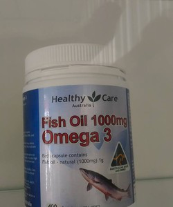 Viên uống dầu cá Fish Oil Healthy Care Omega 3 1000mg.