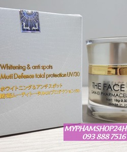 Kem dược trắng da trị nám tàn nhang San Ei The Face Cream Nhật Bản