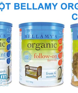 Sữa bột Bellamy Organic chính hãng