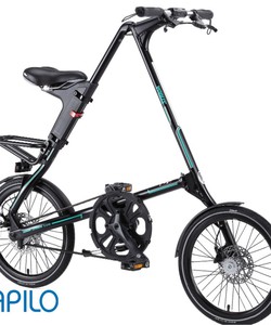 Xe đạp gấp mang phong cách thời trang hiện đại