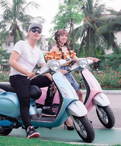 Xe máy điện Vespas 2019 hai phanh đĩa