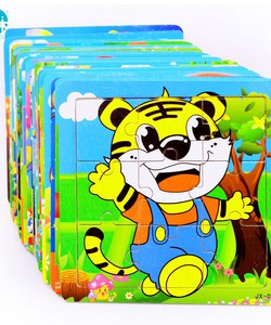 Bảng ghép hình con vật 15cm