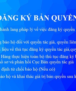 Đăng ký Bảo hộ bản quyền tác phẩm viết