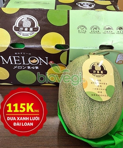 Dưa xanh lưới Đài Loan Cực ngon cực đẹp Làm quà tặng hết ý
