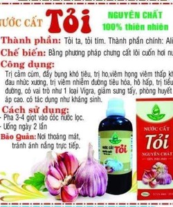 Nước Cất Tỏi 100ml