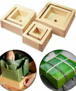 Mua 10 bộ Khuôn gói Bánh chưng Siêu tốc tặng 1 thùng ép bánh