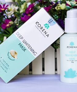 Mặt nạ trắng da chiết xuất từ Tổ yến Deep Whitening Mask Korena