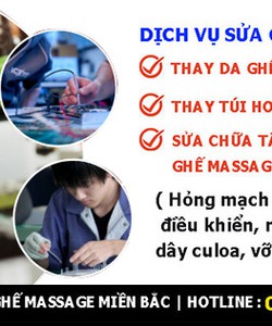 Sửa ghế massage toàn thân ở đâu