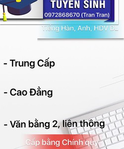 Tuyển sinh hệ chính quy ngành ngôn ngữ Hàn Quốc, ngôn ngữ Anh