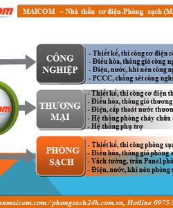 Tư vấn, thiết kế thi công cơ điện và Phòng sạch