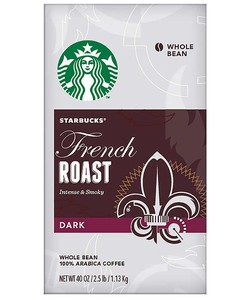Cà phê nguyên hạt Starbucks French Roast Dark Roast đặc biệt thơm ngon 1.13 kg Hàng Nhập Từ Mỹ