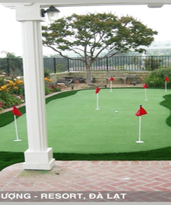 Thi công sân bóng đá, tennis, sân golf, mini golf