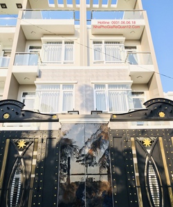 Bán nhà quận 12 dường tx22, 4 tầng, 4pn, 5wc, dường 12m, giá: 4,2 tỷ