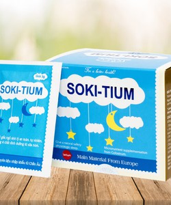 Sữa sokitium giúp bé ngủ ngon ngủ sâu giấc sản phẩm an toàn