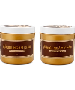 Combo 2 Muối thảo dược ngâm chân trị đau nhức, phù nề Wonmom