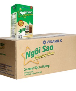 Sữa đặc ngôi sao giấy 1 kg 1 thùng 12 hộp 720.000 VND