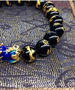 Vòng tay tỳ hưu đổi màu 5 màu theo nhiệt độ