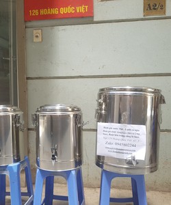 Bình giữ nhiệt inox 2 lớp 10l