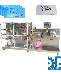 Máy đóng gói khăn ướt tự động