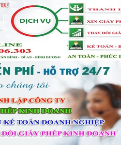 Dịch vụ thành lập công ty tại Bình Dương 3 ngày