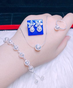 Bộ trang sức chuẩn bạc ta s99 hình câu
