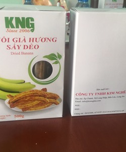 Chuối già hương vị quế