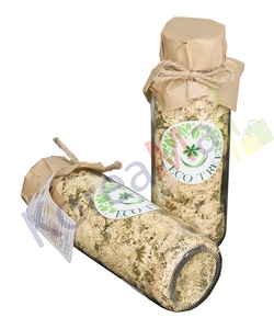 Trà bạch cúc hữu cơ chai thủy tinh đẹp mắt