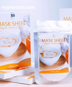 Mặt nạ sữa chua mật ong Pizu Mask Sheet Yogurt Honey Collagen