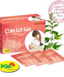 Cốm lợi sữa PQA Khởi nguồn sữa mẹ