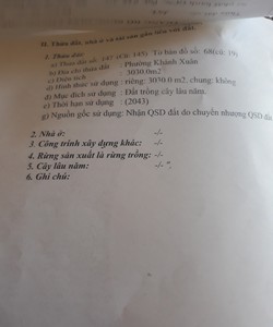 Đất rẫy đẹp phường khánh xuân,đoạn chi lăng