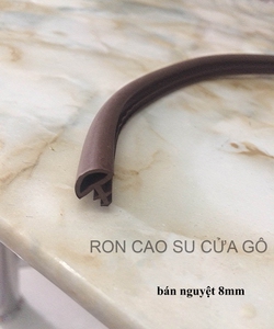 Ron cao su giảm chấn cửa gỗ D8mm