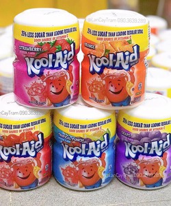 Bột pha nước Kool Aid vitamin C 538g Cam Tang