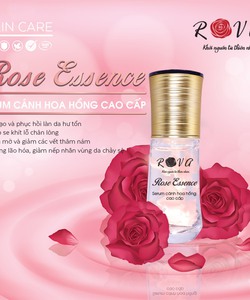 Tinh chất hoa hồng sạch ROVA cho làn da tươi sáng tặng nước hoa hồng