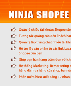 Ninja Shopee Phần mềm quản lý bán hàng trên Shopee