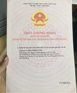 Cơ hội 1 căn liền kề duy nhất dự án VCI mountain view