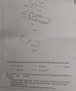 12. Bán nhà hẻm Trần Xuân Soạn, Tân Kiểng, Q7, DT 3x12, Giá 2.3 tỷ/tl