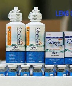 Cty Mắt Việt Hàn chuyên nhập khẩu và phân phối dung dịch ngâm kính áp tròng QEYE