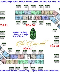 Bán căn hộ CCCC The Emerald CT8 Mỹ Đình.