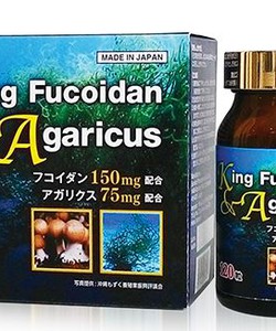 King Fucoidan Agaricus Nhật Bản bạn đồng hành của bệnh nhân ung thư