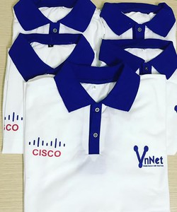 Áo thun đồng phục Học viện Cisco