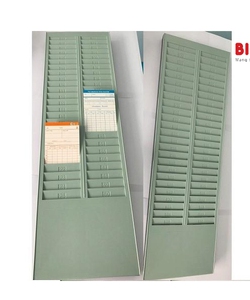 Kệ để thẻ giấy chấm công